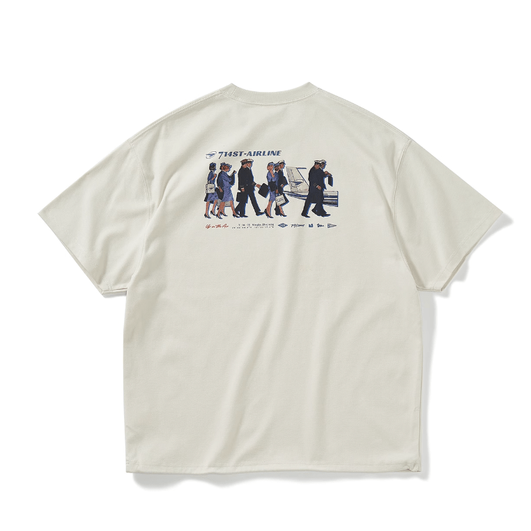Vintage Back Print T-shirt / ヴィンテージ バックプリント Tシャツ 半袖 古着風 N5296 - ファッション通販 NNine(ナイン)