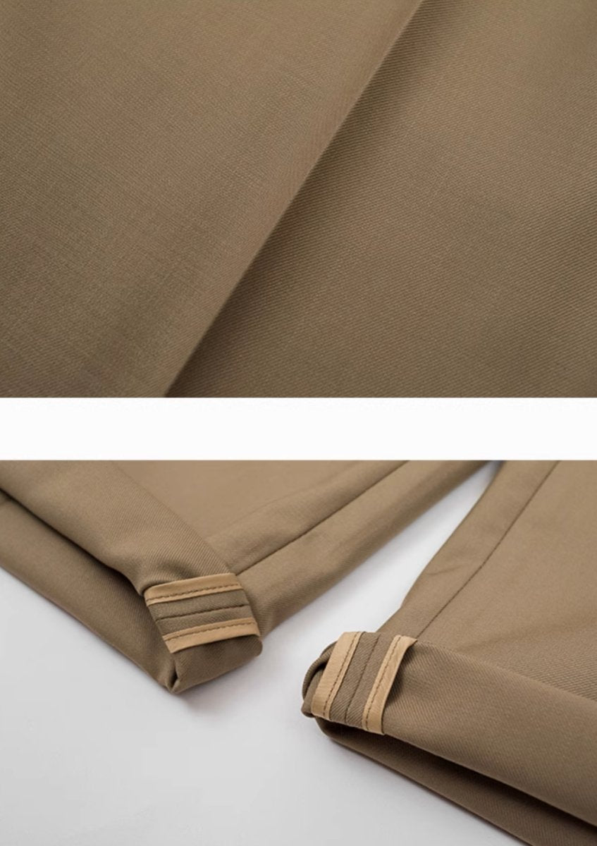 Vintage solid color drape suit pants N4190 - NNine