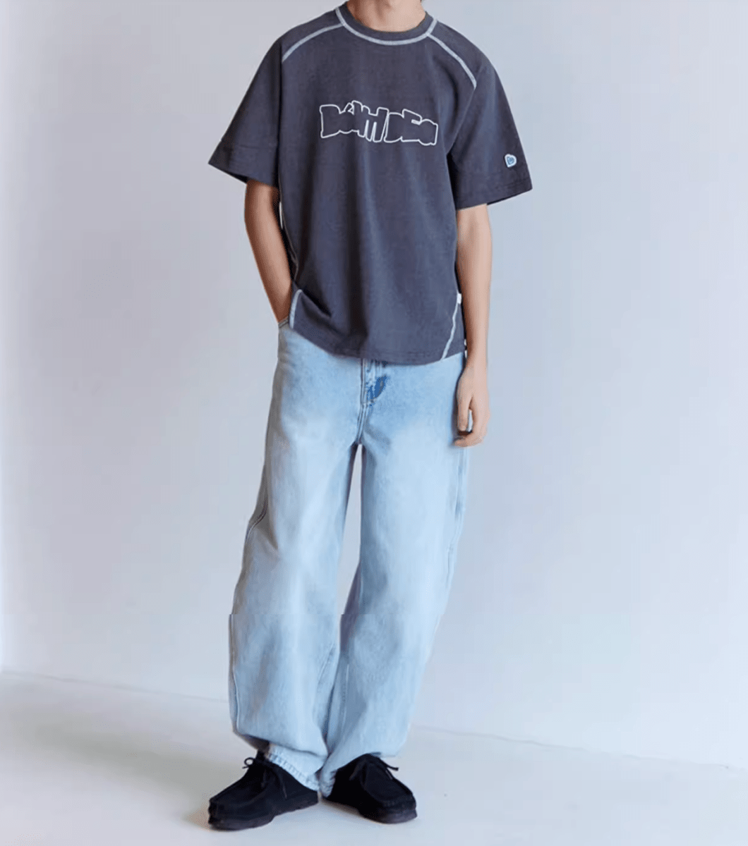 【雰囲気抜群】メンズ ストレート ジーンズ レトロ加工 オールシーズン | VINTAGE STRAIGHT DENIM N5220 - ファッション通販 NNine(ナイン)