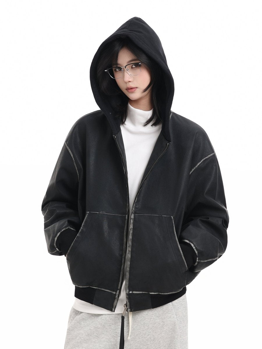 VISIBLEスティッチ・フーデッドブルゾン N6101 - ファッション通販NNine（ナイン）