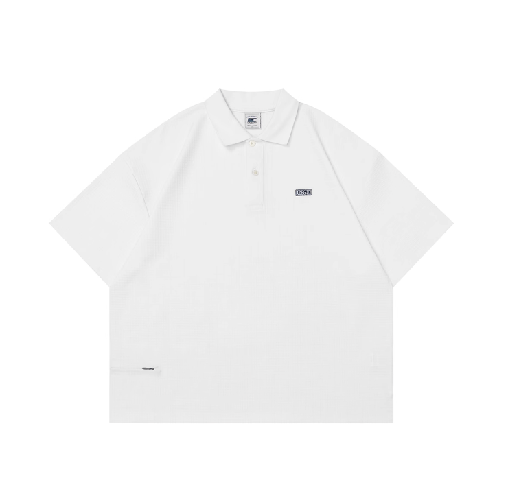【速乾性】waffle polo shirt N5215 - ファッション通販 NNine(ナイン)