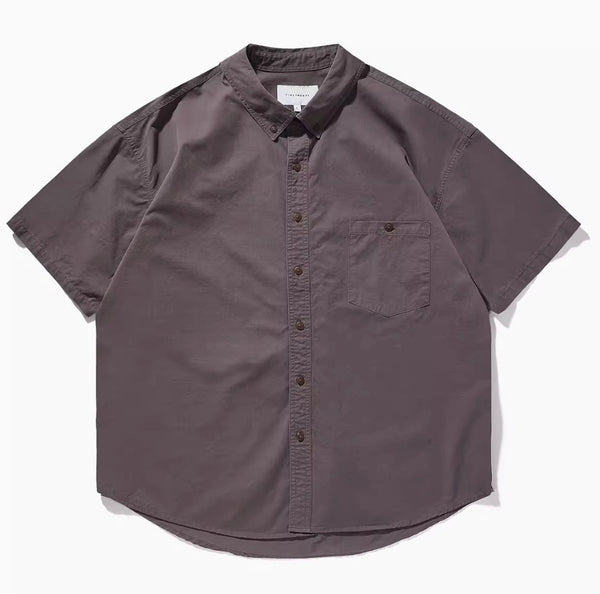 wash collar casual shirt / ウォッシュ加工シャツ N4019 - NNine