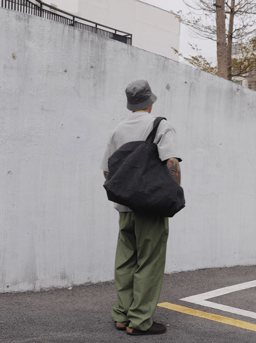wash straight pants N5143 - ファッション通販 NNine(ナイン)