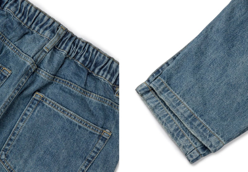washed blue denim pants N3462 - NNine