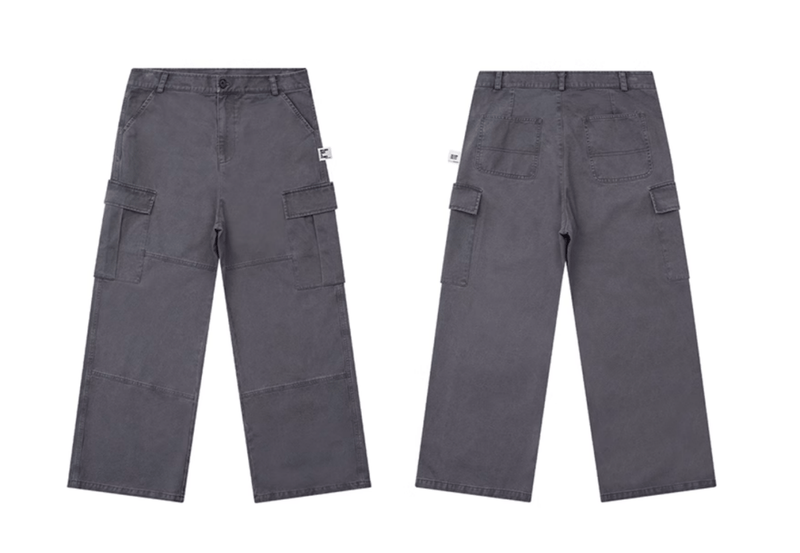 washed cargo pants N4559 - NNine