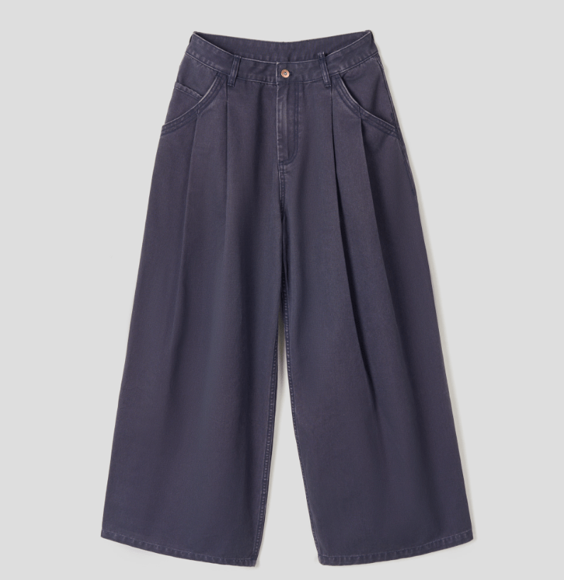 ウォッシュストレートカジュアルパンツ / Washed Casual Pants N5520 - ファッション通販NNine（ナイン）
