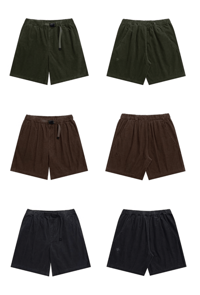 washed corduroy shorts N5213 - ファッション通販 NNine(ナイン)