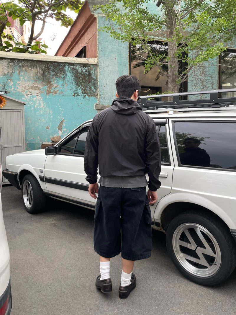 ウォッシュド クロップド ワイドカーゴパンツ / Washed Cropped Cargo N5594 - ファッション通販NNine（ナイン）