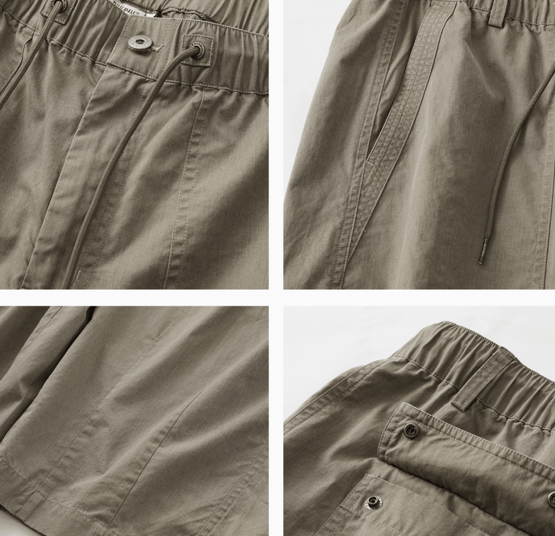 ドローストリング・ベイカーワイドパンツ / Washed pants N5608 - ファッション通販NNine（ナイン）