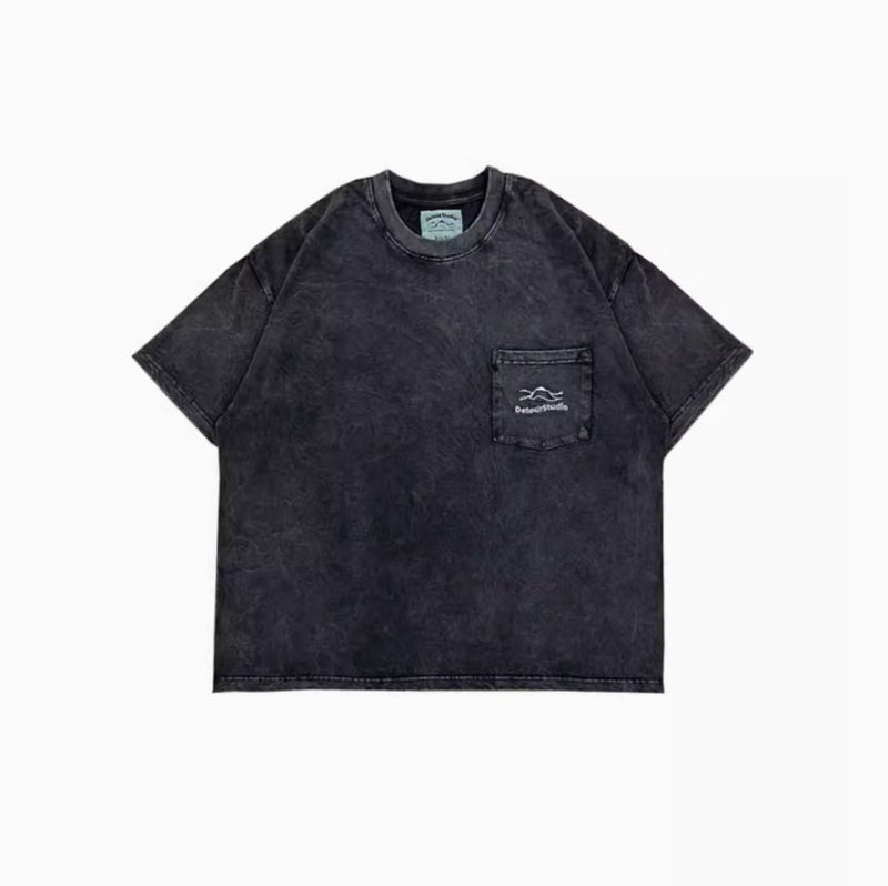 washed pocket t - shirt N3933 - NNine