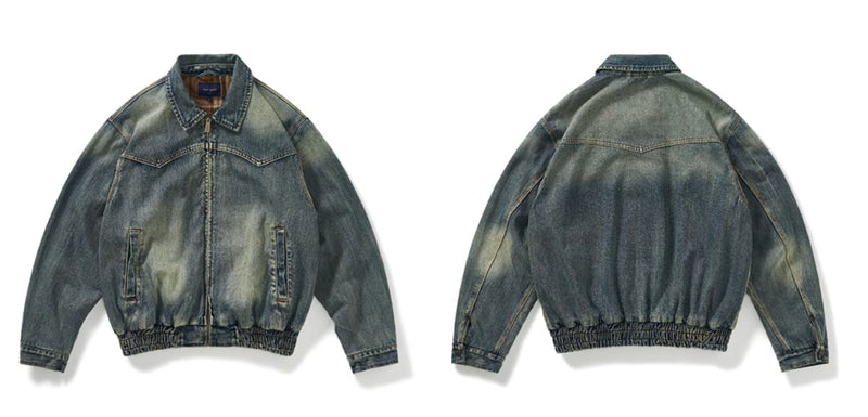 WASHED RETRO DENIM JACKET N4520 - NNine