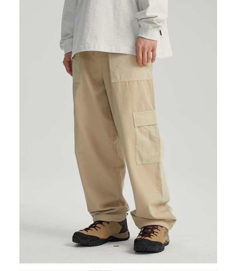 Washed straight cargo pants N4440 - NNine