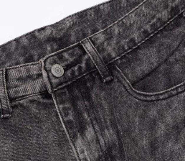 washed straight denim pants N4557 - NNine