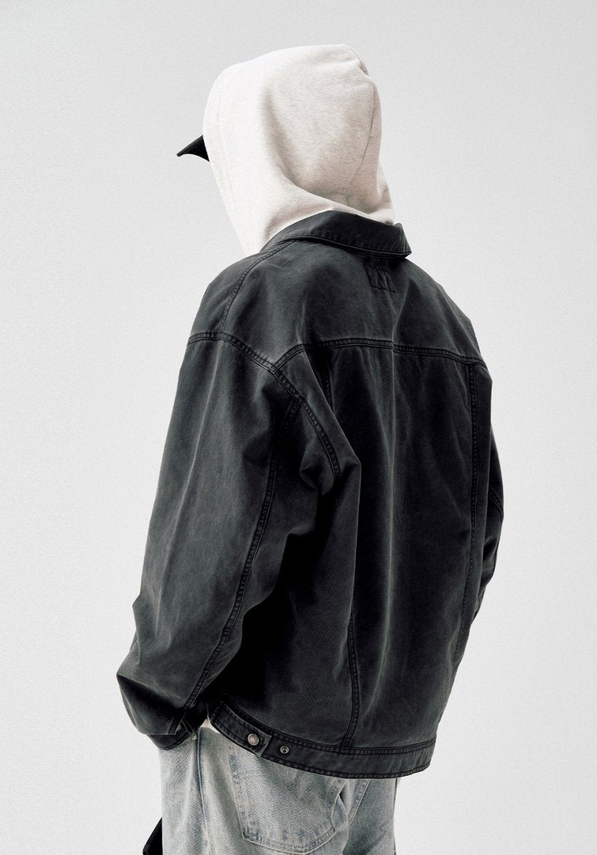 washed work jacket / ウォッシュドワークジャケット N4667 - NNine