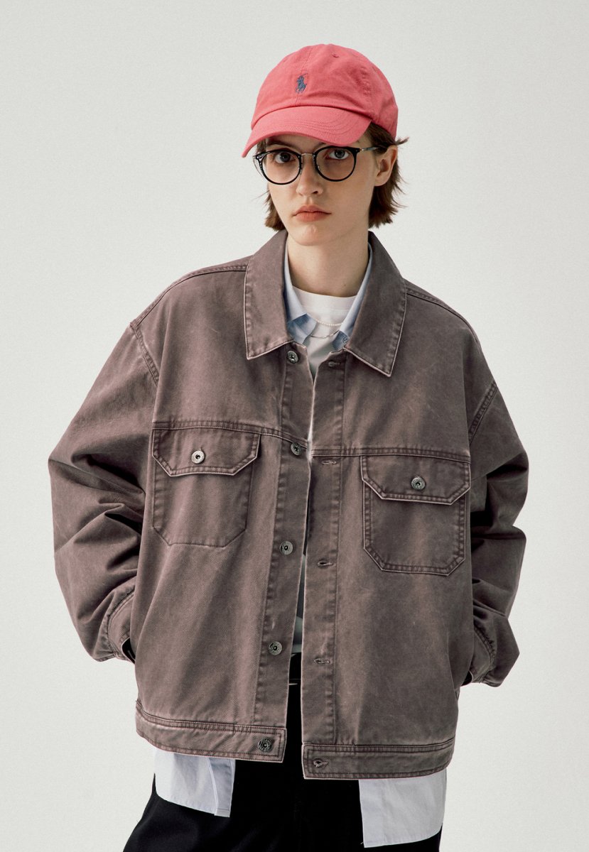 washed work jacket / ウォッシュドワークジャケット N4667 - NNine