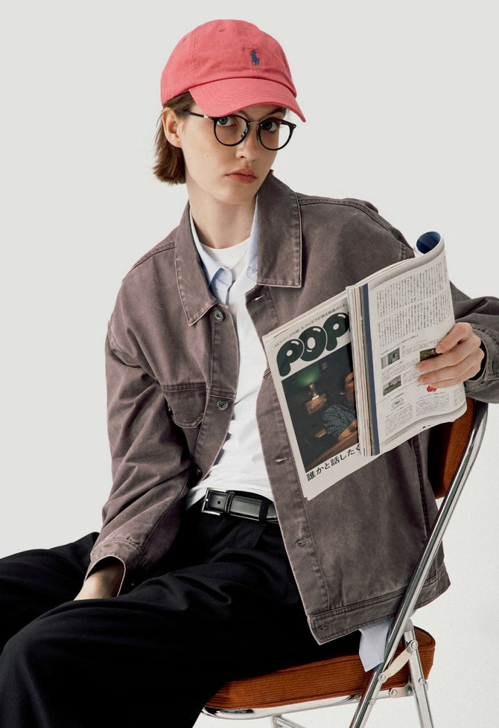 washed work jacket / ウォッシュドワークジャケット N4667 - NNine