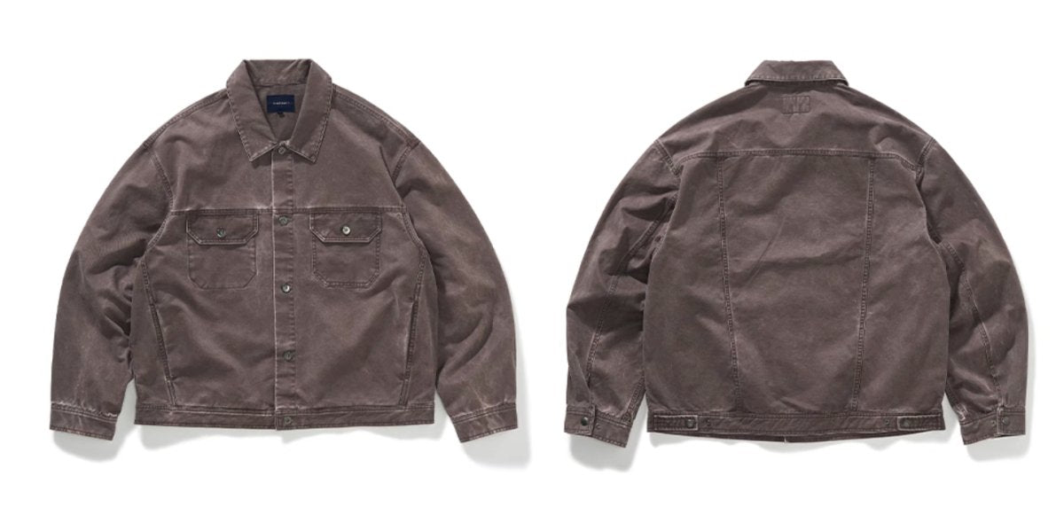 washed work jacket / ウォッシュドワークジャケット N4667 - NNine