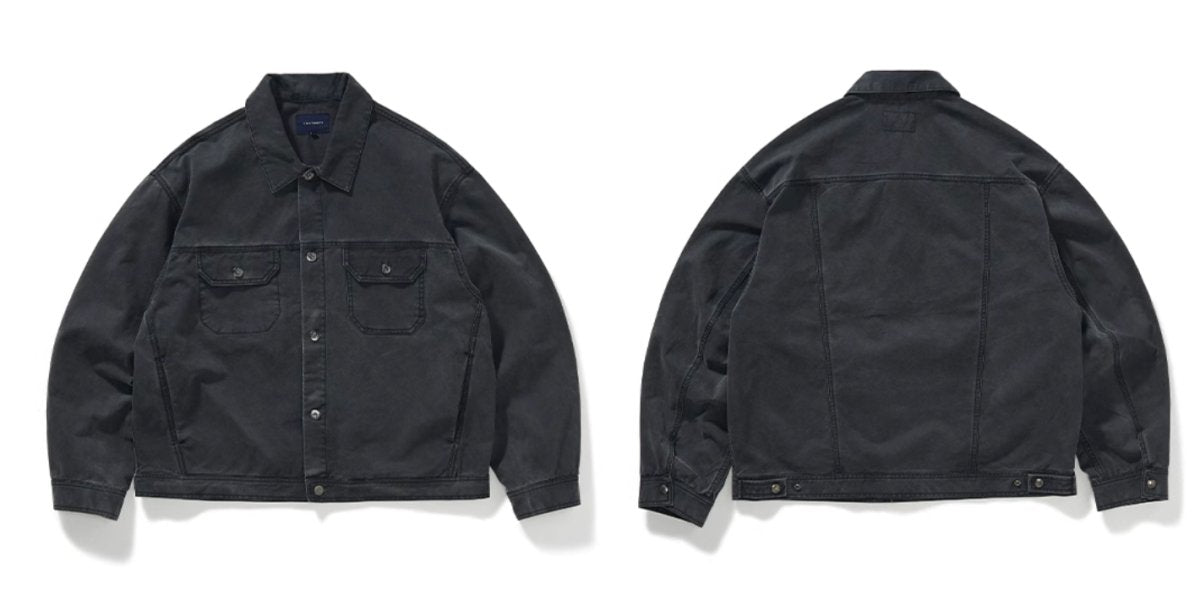 washed work jacket / ウォッシュドワークジャケット N4667 - NNine