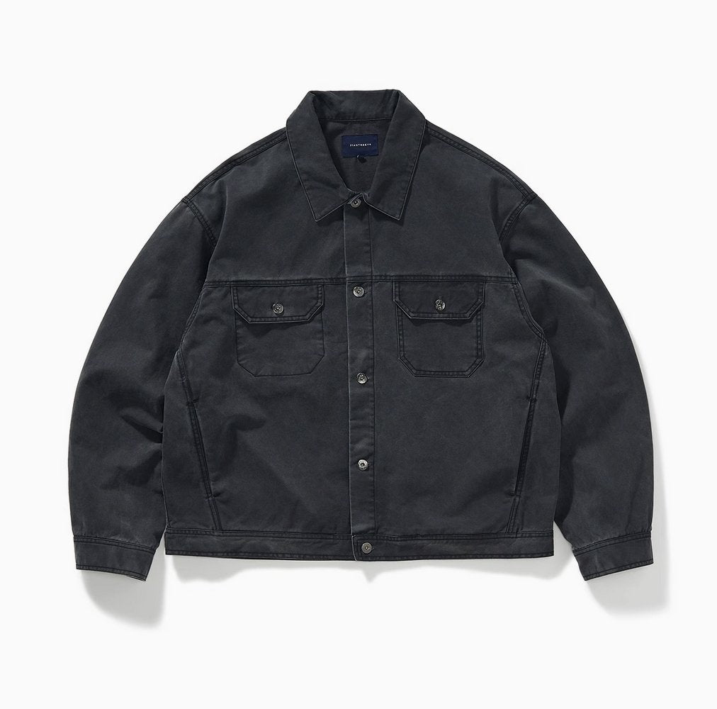 washed work jacket / ウォッシュドワークジャケット N4667 - NNine