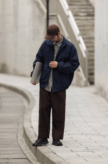 防水スタンドカラーコーチジャケット メンズ レディース 撥水加工