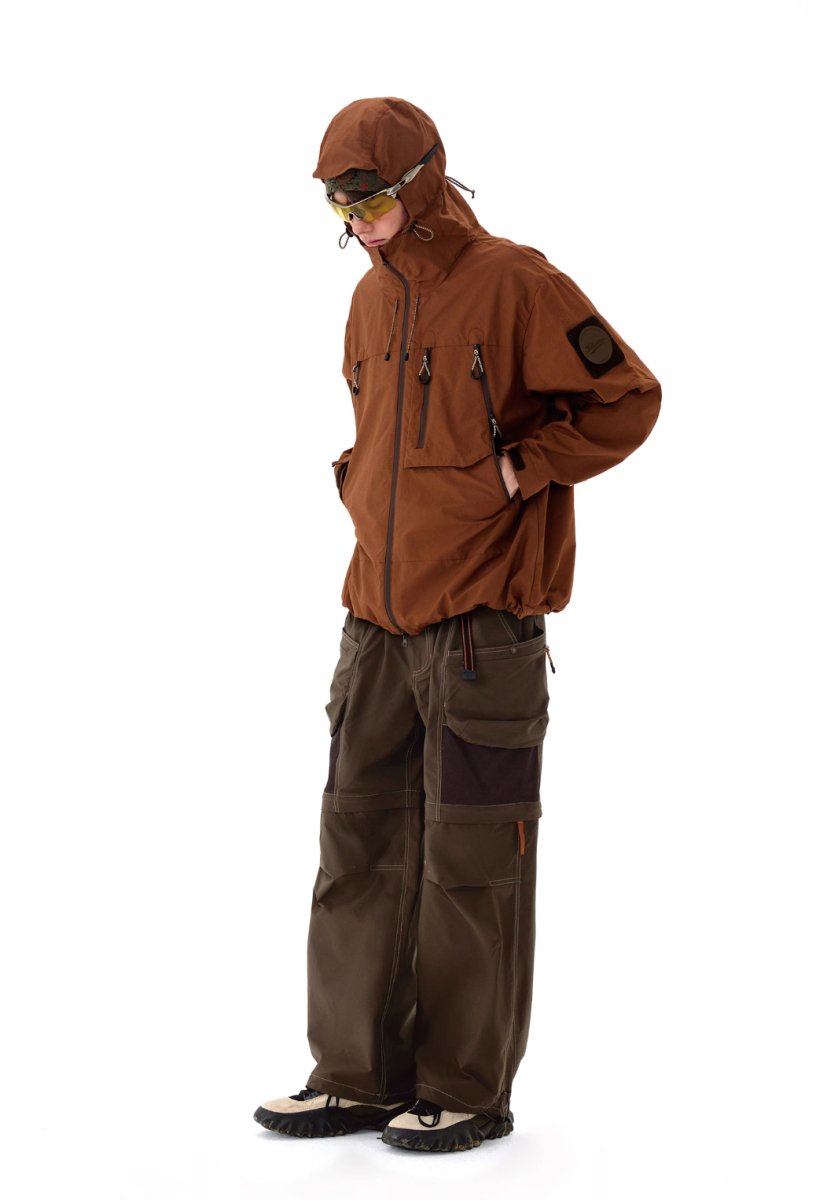 Waterproof detachable multi - pocket pants /撥水機能マウンテンパンツ N3776 - NNine