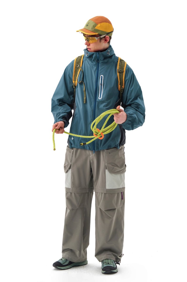 Waterproof detachable multi - pocket pants /撥水機能マウンテンパンツ N3776 - NNine