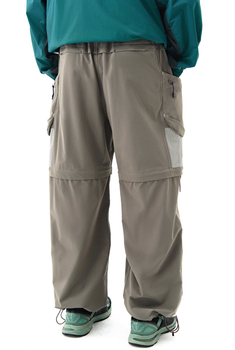 Waterproof detachable multi - pocket pants /撥水機能マウンテンパンツ N3776 - NNine
