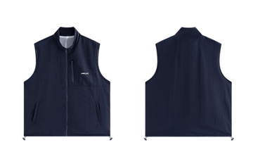 ナイロン・ジップアップベスト / Waterproof nylon zip vest N5610