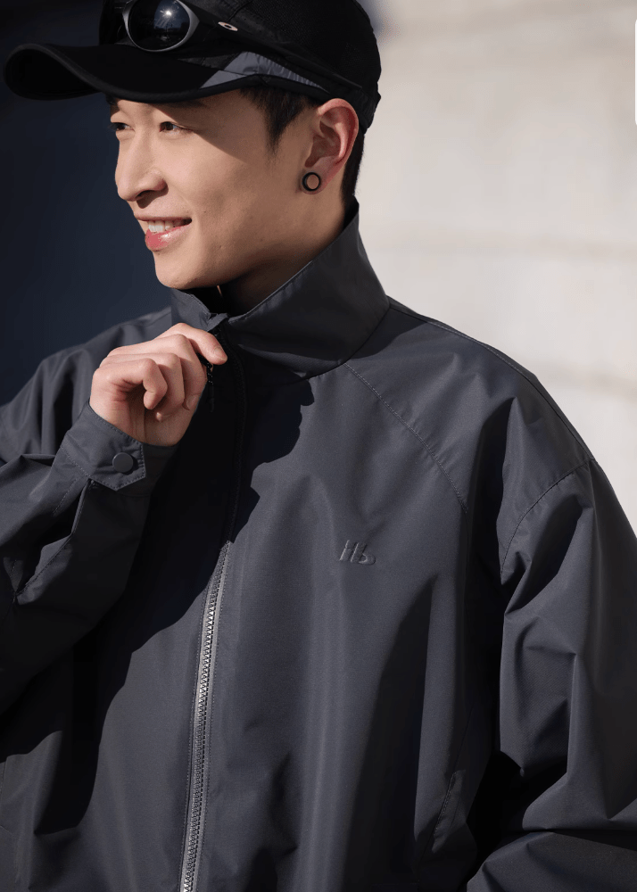 waterproof stand collar jacket N5062 - ファッション通販 NNine(ナイン)