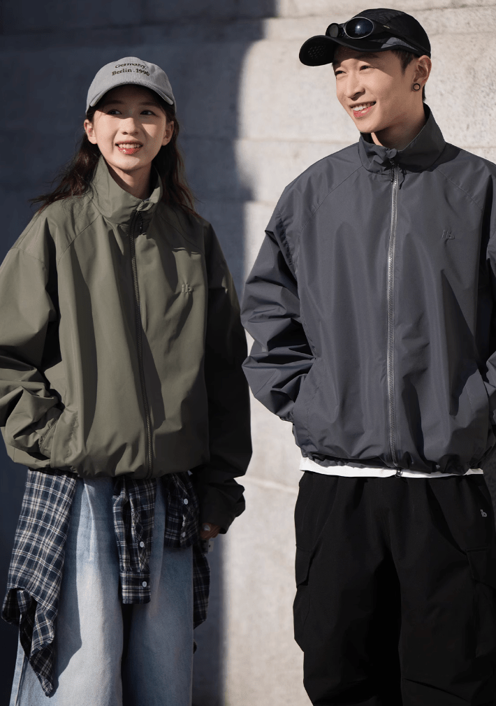 waterproof stand collar jacket N5062 - ファッション通販 NNine(ナイン)
