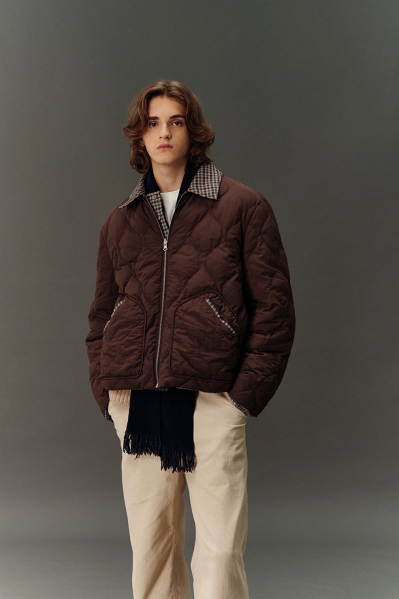 White duck down reversible blouson N4639 - NNine