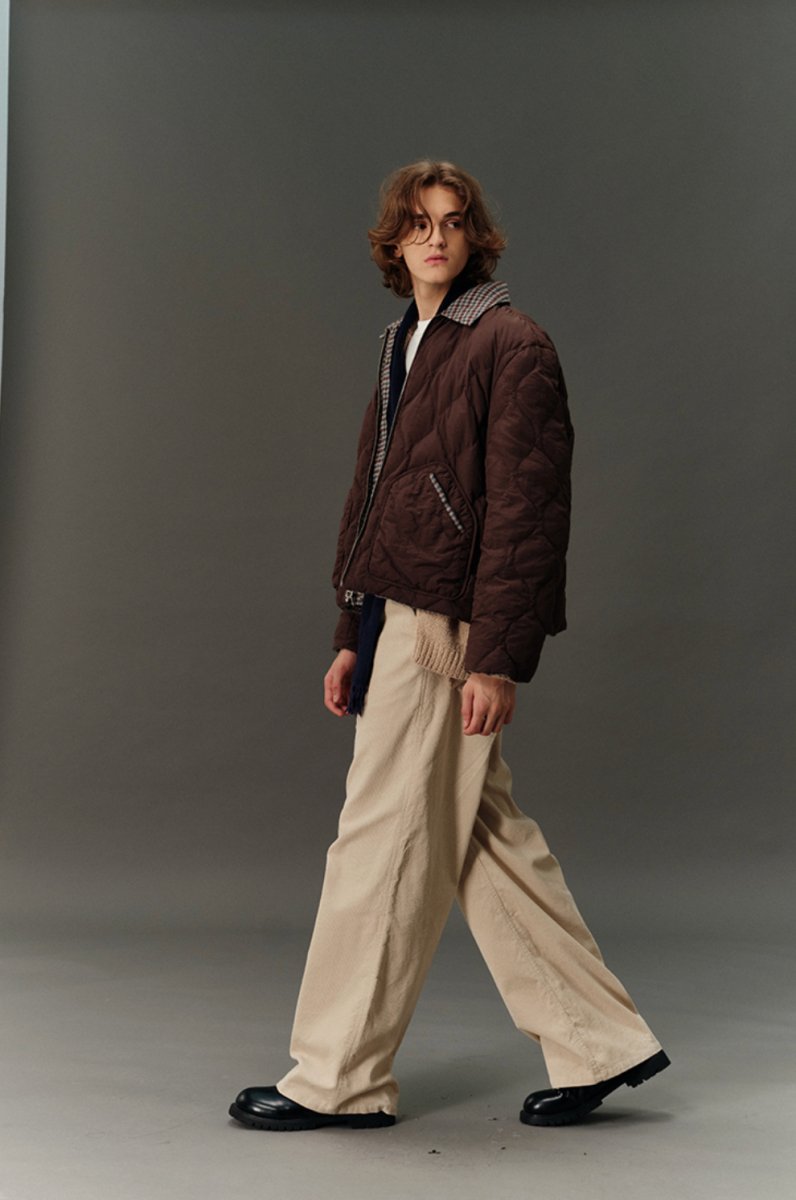 White duck down reversible blouson N4639 - NNine