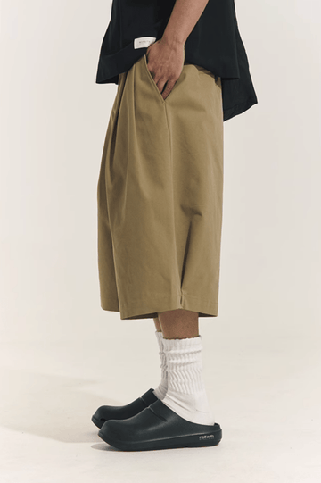 7分丈 クロップドパンツ ワイド ストレート