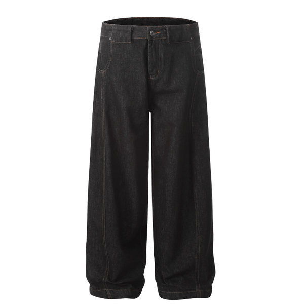 ワイドレッグデニムパンツ コットン / Wide Leg Denim N5518 - ファッション通販NNine（ナイン）