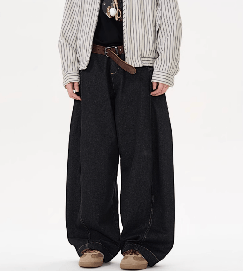 ワイドレッグデニムパンツ コットン / Wide Leg Denim N5518 - ファッション通販NNine（ナイン）