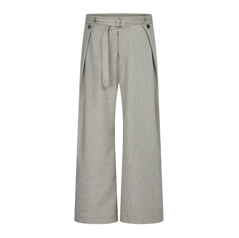 ドレープ タック ワイドスラックス / wide leg pants N5592 - ファッション通販NNine（ナイン）