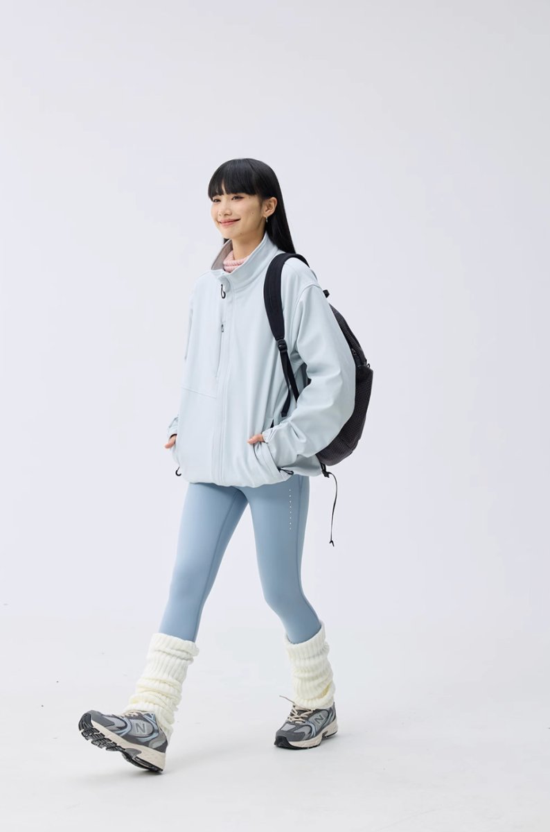 【撥水】Windproof stand collar blouson N4648 - NNine