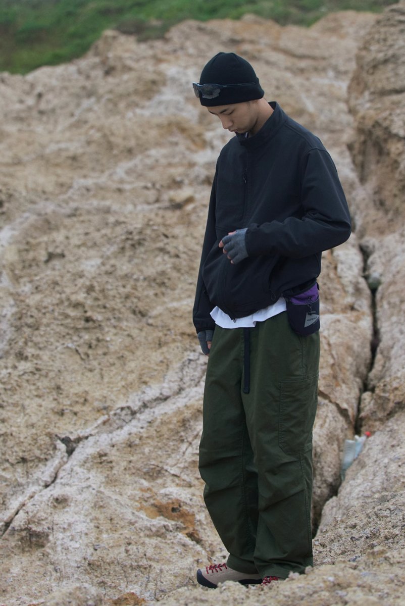【撥水】Windproof stand collar blouson N4648 - NNine
