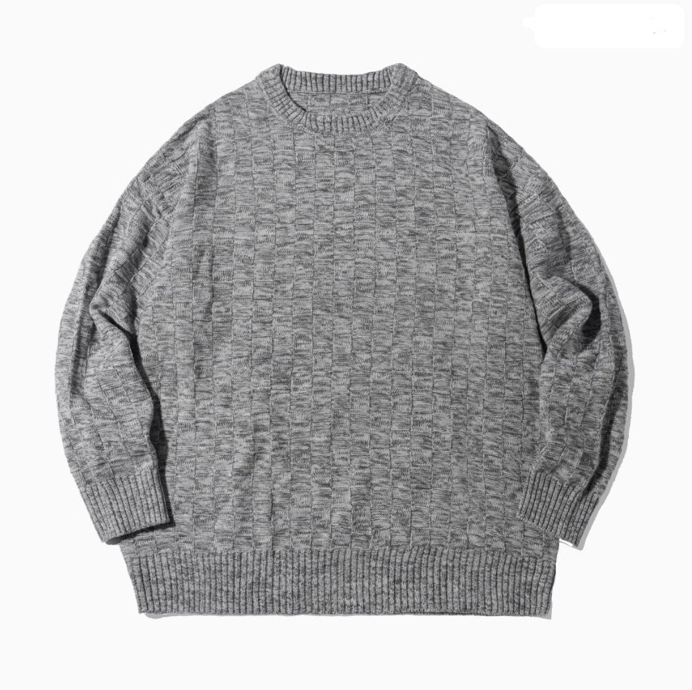 【テック繊維】wool knit sweater N4533 - NNine