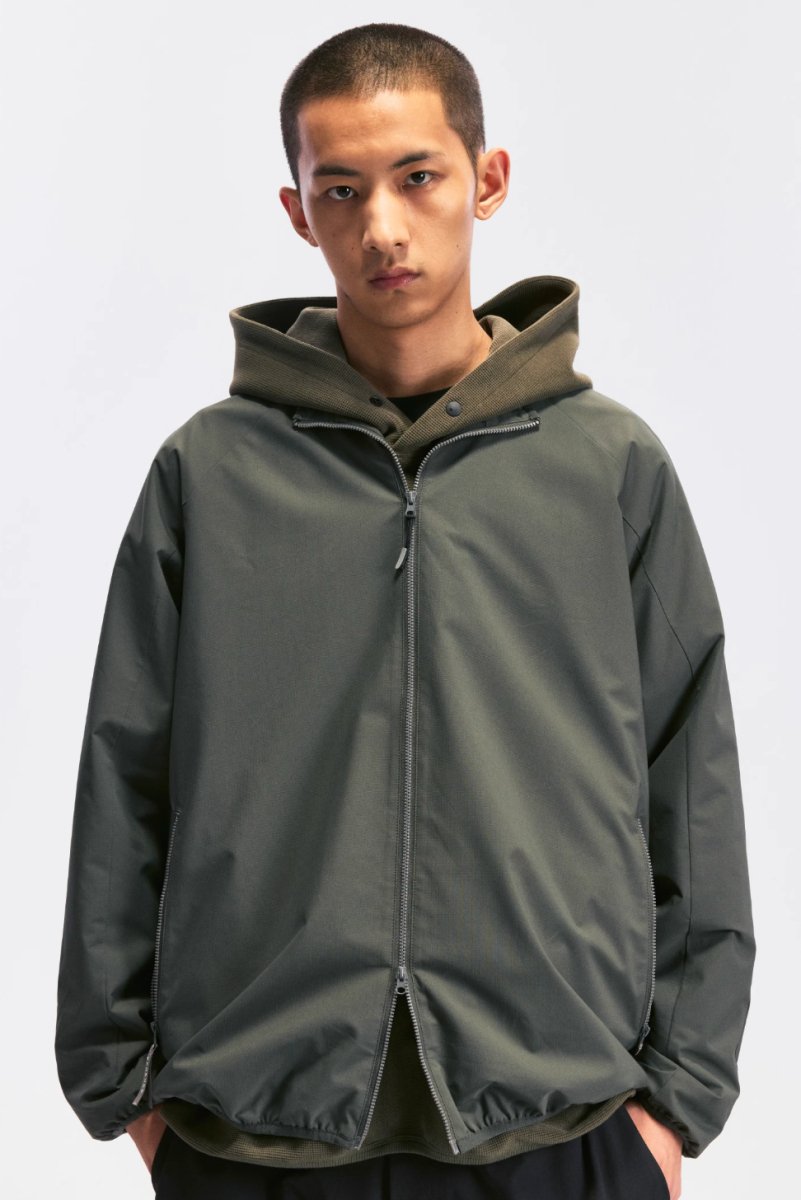 NEXT51｜D.F.L｜kolor 22SS ZIP BLOUSON ニットドッキングナイロンジップブルゾン