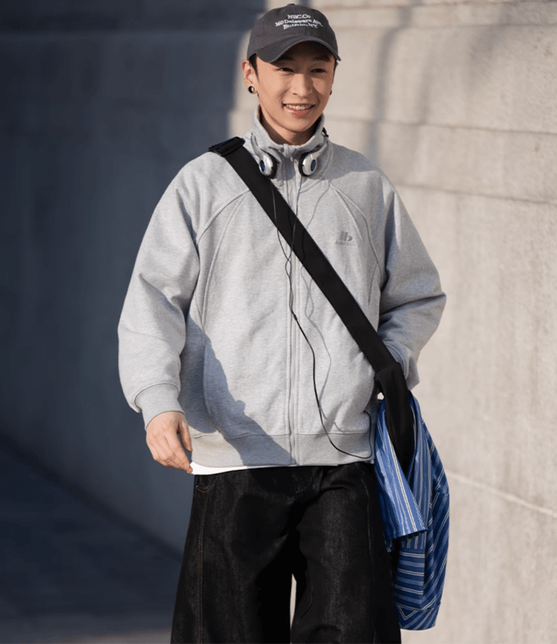 【フリース】zip sweat jacket N5110 - ファッション通販 NNine(ナイン)