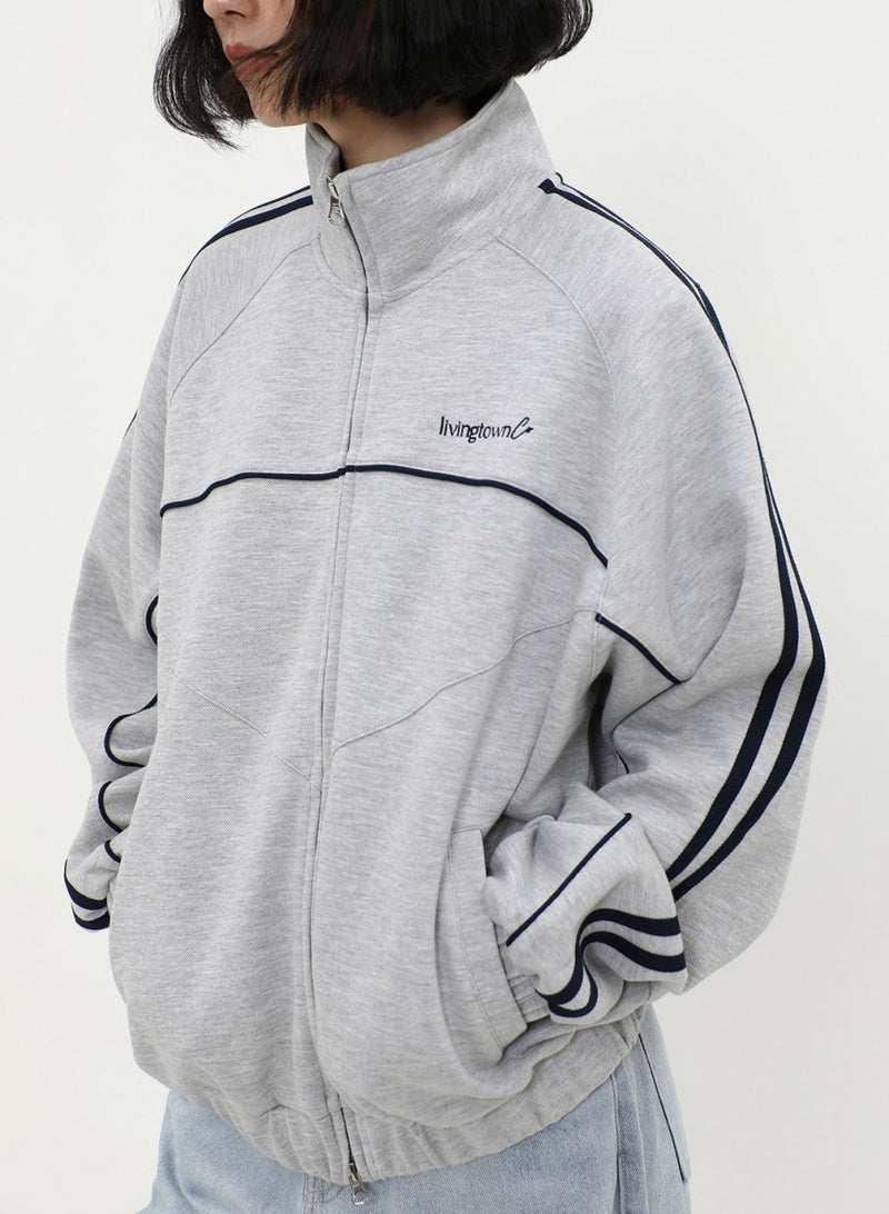 zip track jacket N4650 - NNine