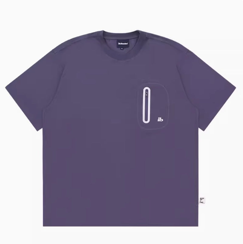 【吸湿速乾】zipper pocket t-shirt N4044 - NNine