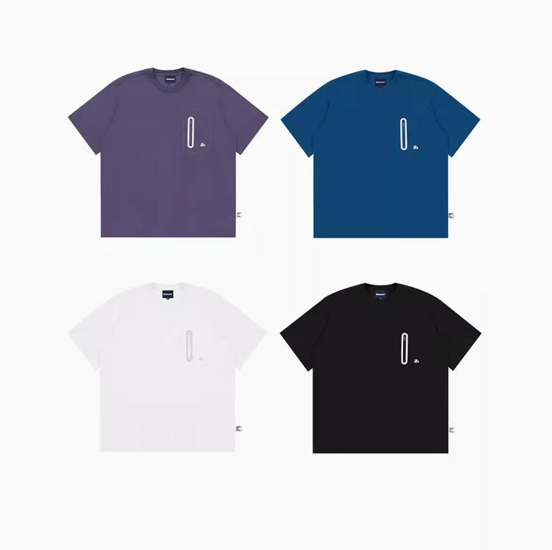 【吸湿速乾】zipper pocket t-shirt N4044 - NNine