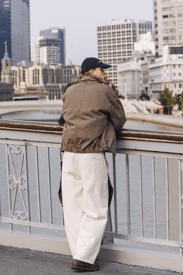 Retro-wash G9 Harrington Jacket