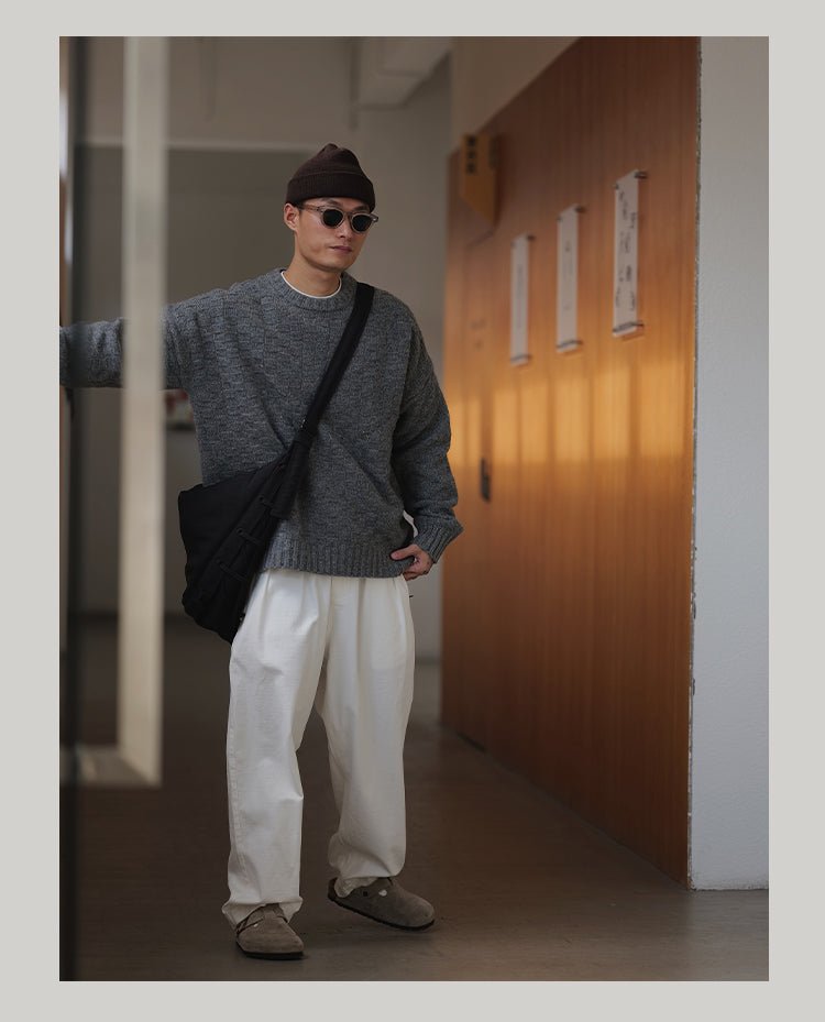 100%Wool knit sweater N2810 - NNine