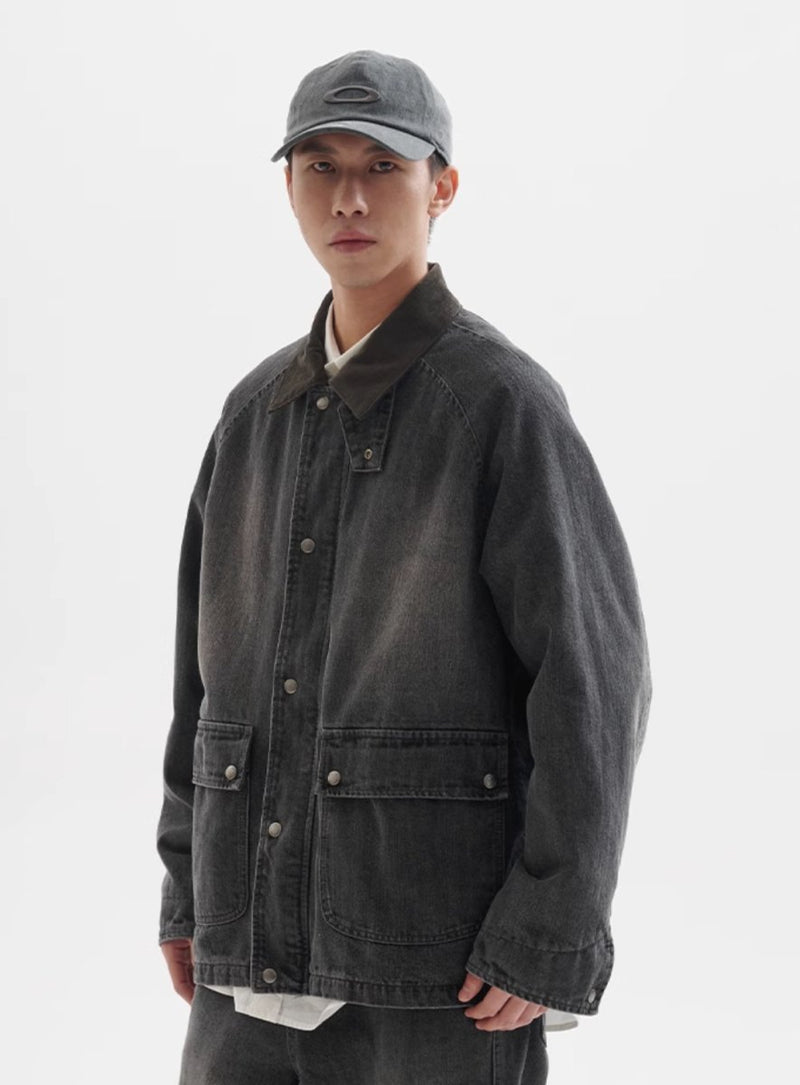 【12.3オンス】Work denim jacket　N23 - NNine