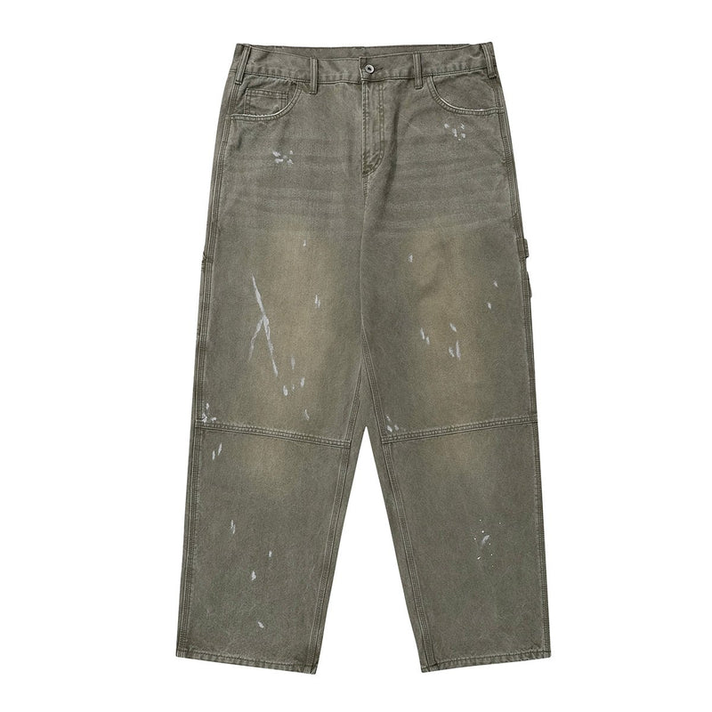 【12オンス】Splash paint pants N2771 - NNine