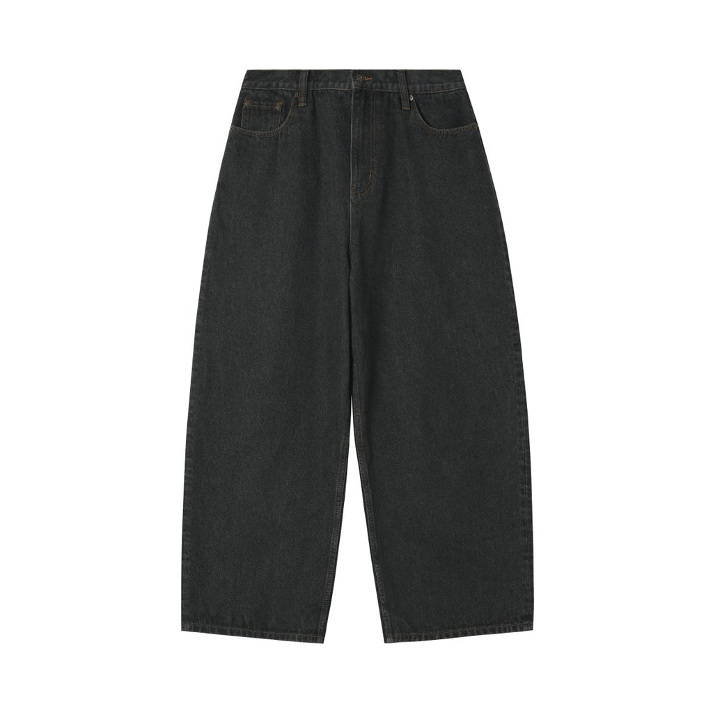 14oz washed gray denim pants N2833 – NNine
