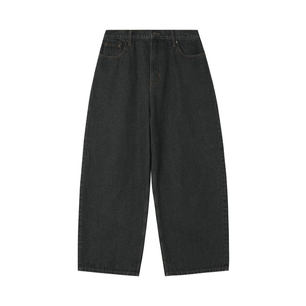 14oz washed gray denim pants N2833 - NNine